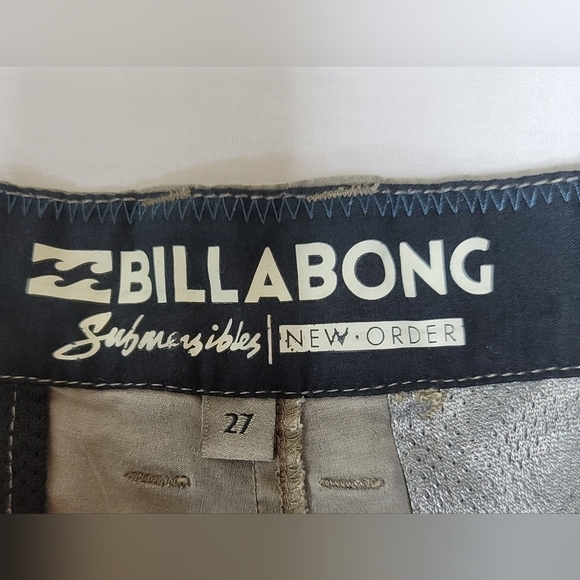 Billabong Submersible New Order Board Shorts Tan Men's Size 27 - Picture 5 of 11